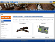 Tablet Screenshot of germanysolingen.com